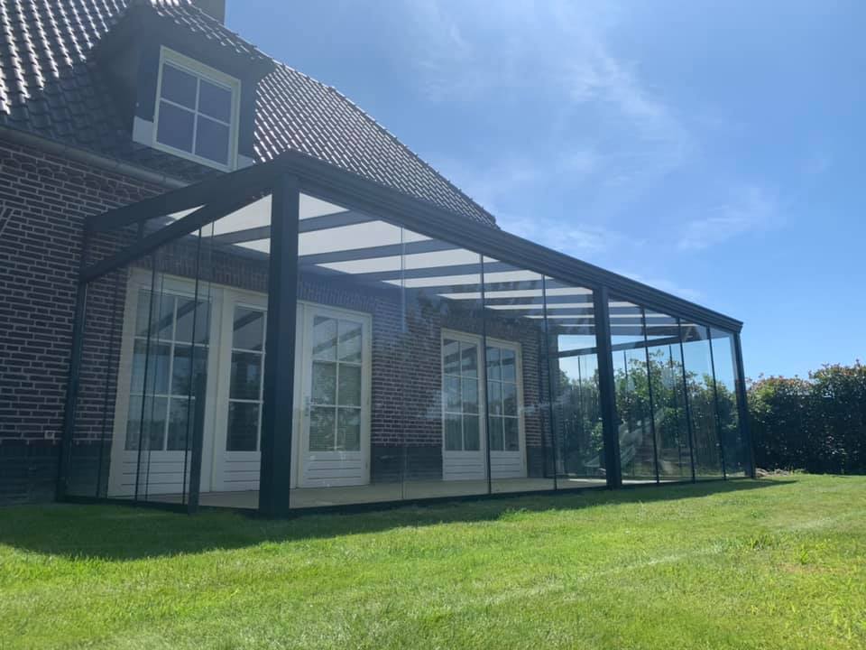terrasoverkapping fundering