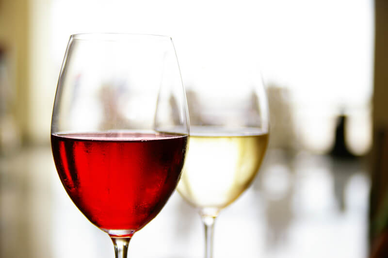 welk glas voor rode en witte wijn